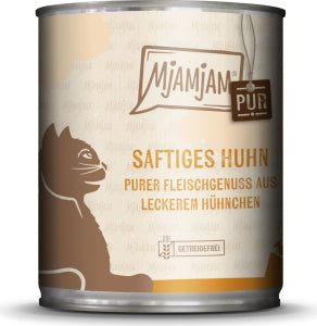 Artikel mit dem Namen MjAMjAM - Katze - purer Fleischgenuss - saftiges Hühnchen im Shop von zoo.de , dem Onlineshop für nachhaltiges Hundefutter und Katzenfutter.