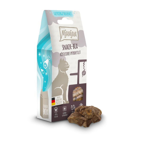 MjAMjAM köstliches Pferdefilet, Katzensnack 40 g