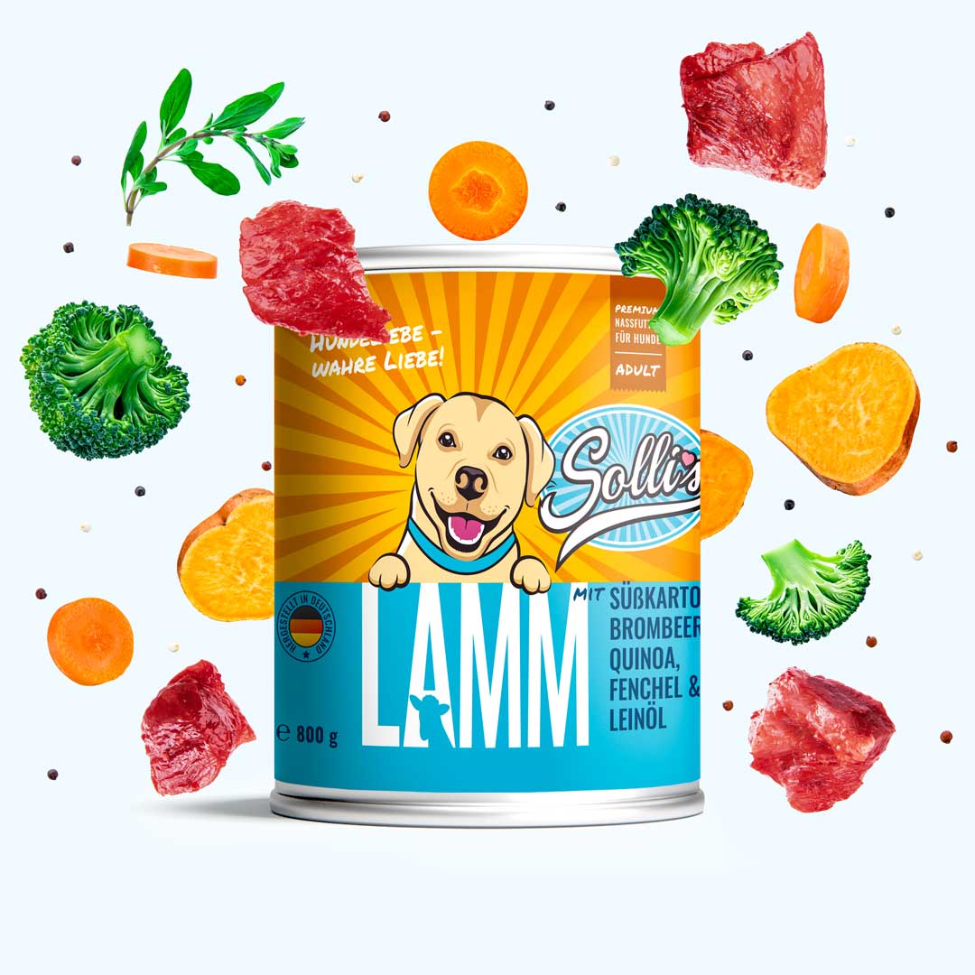 Nassfutter Lamm