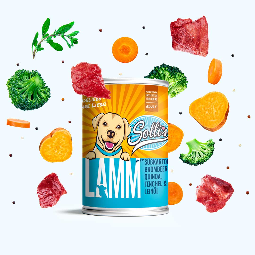 Nassfutter Lamm