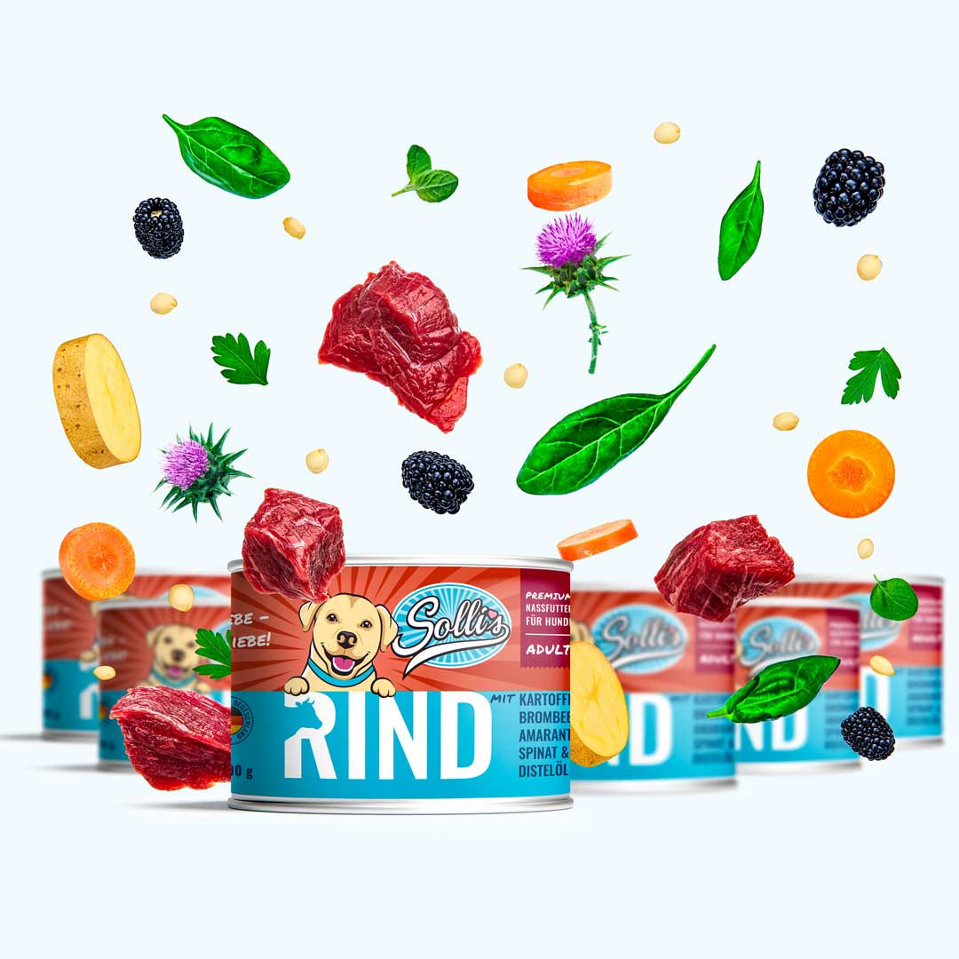 Nassfutter Rind
