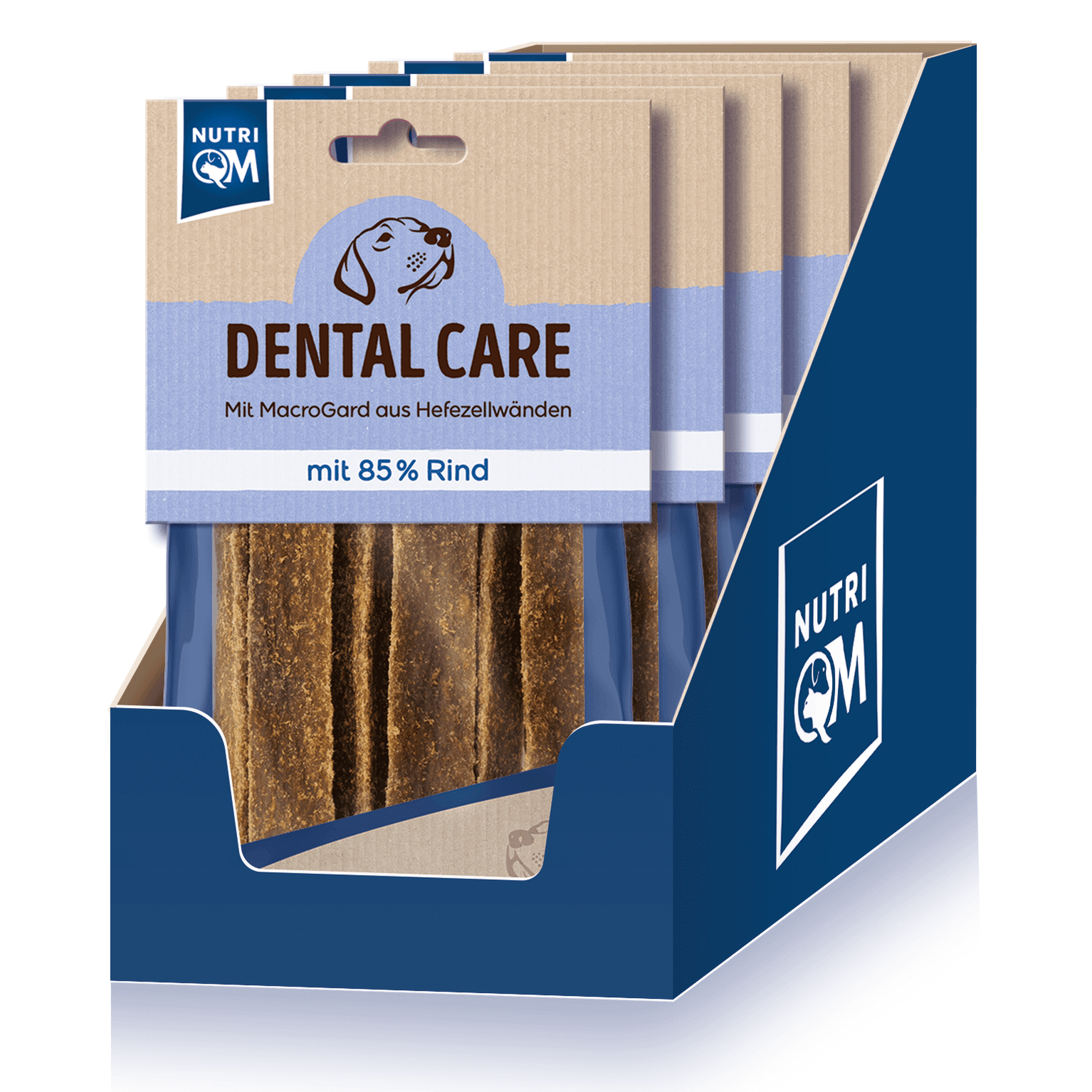 Artikel mit dem Namen NutriQM Hund Dental Care Rind im Shop von zoo.de , dem Onlineshop für nachhaltiges Hundefutter und Katzenfutter.