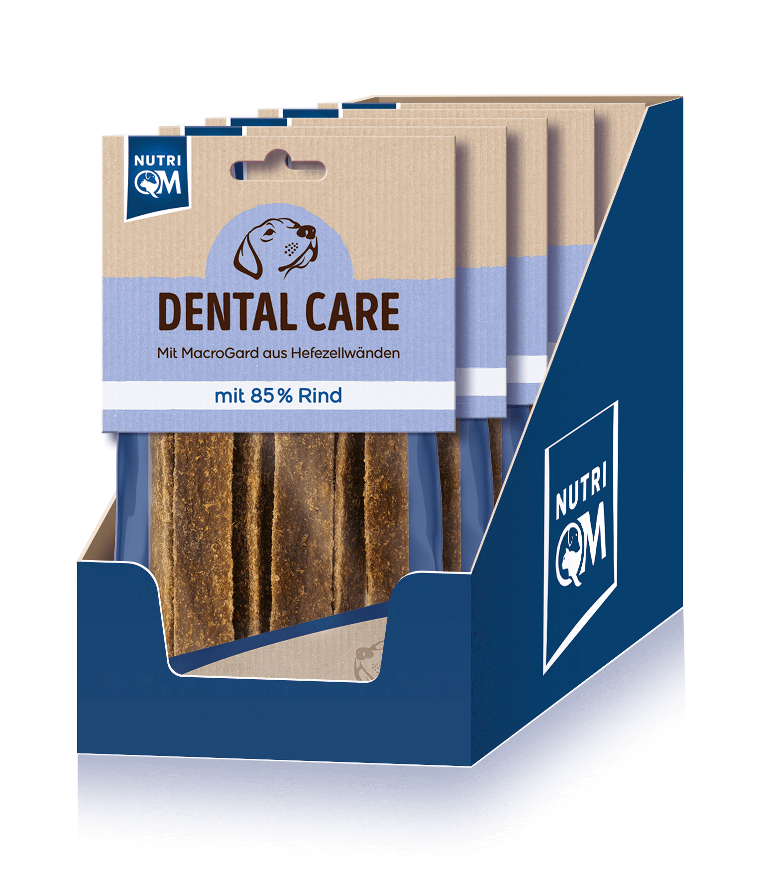 Artikel mit dem Namen NutriQM Hund Dental Care Rind im Shop von zoo.de , dem Onlineshop für nachhaltiges Hundefutter und Katzenfutter.