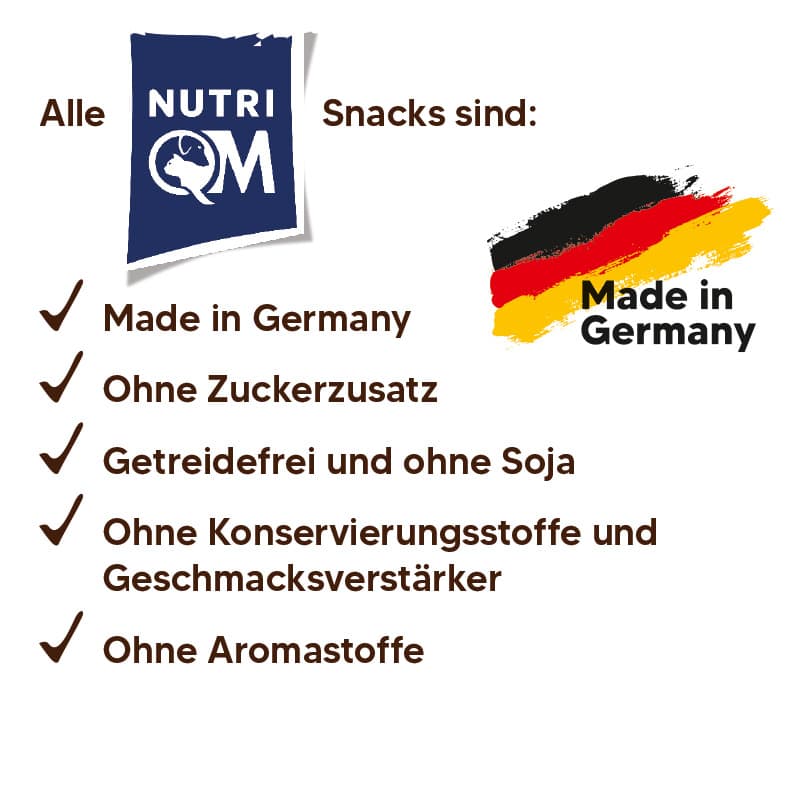 Artikel mit dem Namen NutriQM Hund Protein Roller Pferd & Vollei im Shop von zoo.de , dem Onlineshop für nachhaltiges Hundefutter und Katzenfutter.