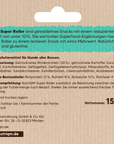 Artikel mit dem Namen NutriQM Hund Super Roller Acaibeeren & Brennnesselblätter im Shop von zoo.de , dem Onlineshop für nachhaltiges Hundefutter und Katzenfutter.