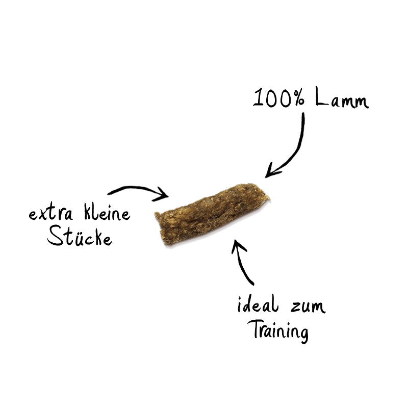 Artikel mit dem Namen NutriQM Hund Training Sticks Lamm im Shop von zoo.de , dem Onlineshop für nachhaltiges Hundefutter und Katzenfutter.