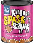 Artikel mit dem Namen NutriQM Katze Knabberspaß Anti Hairball im Shop von zoo.de , dem Onlineshop für nachhaltiges Hundefutter und Katzenfutter.