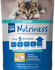 Artikel mit dem Namen NutriQM Katze Nutriness Kitten im Shop von zoo.de , dem Onlineshop für nachhaltiges Hundefutter und Katzenfutter.