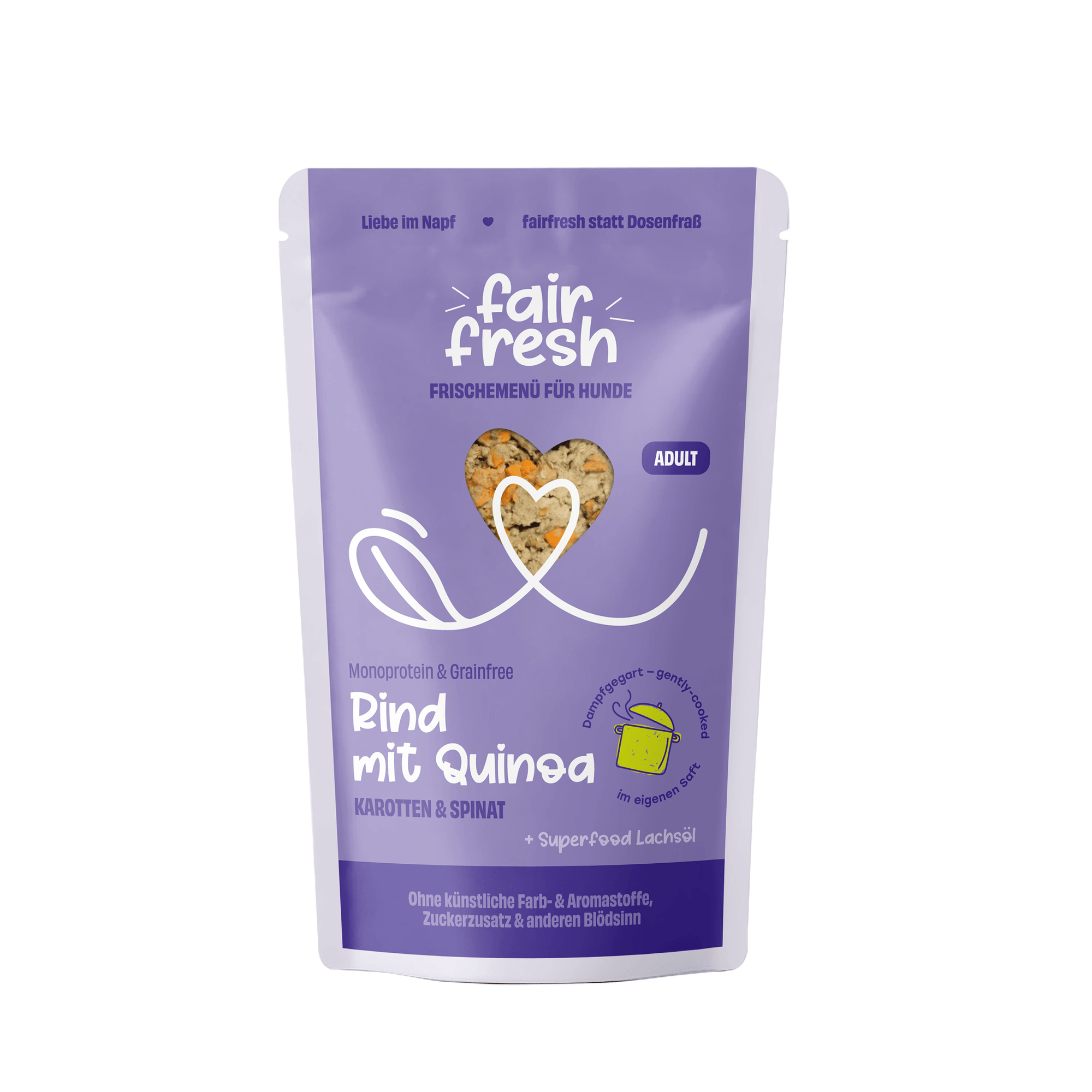 FAiRFRESH saftiges FAiRsprechen Rind mit Quinoa zoo-de