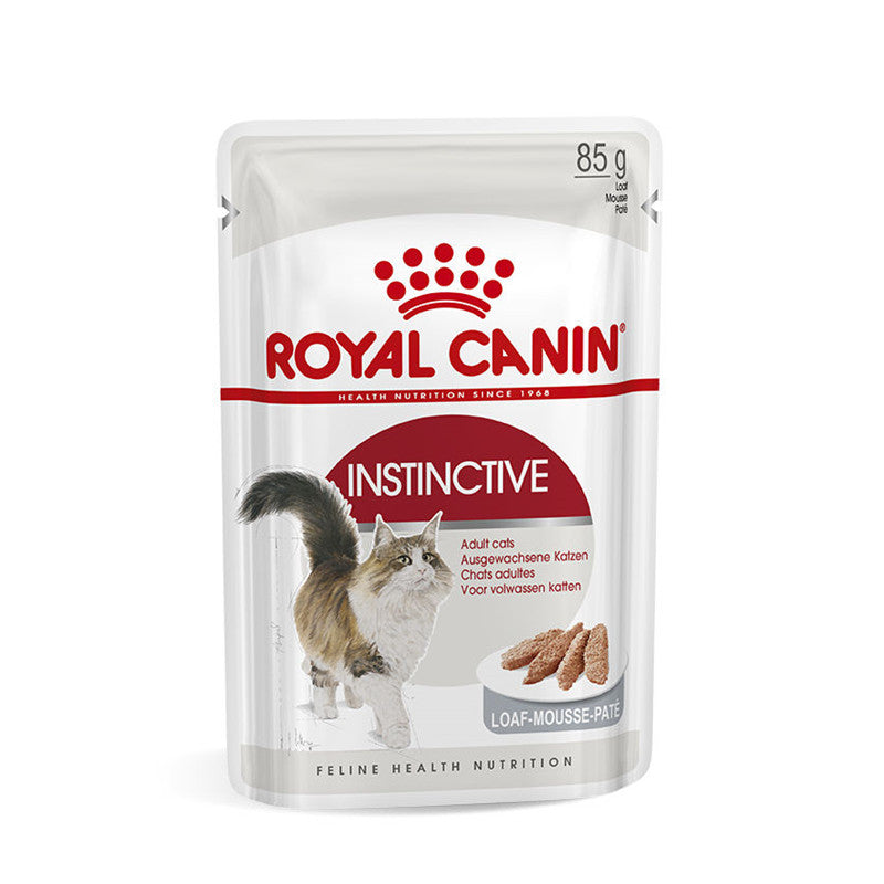 Royal Canin Katze Feline Health Nutrition Instinctive in Mousse Frischebeutel, 12 x 85 g