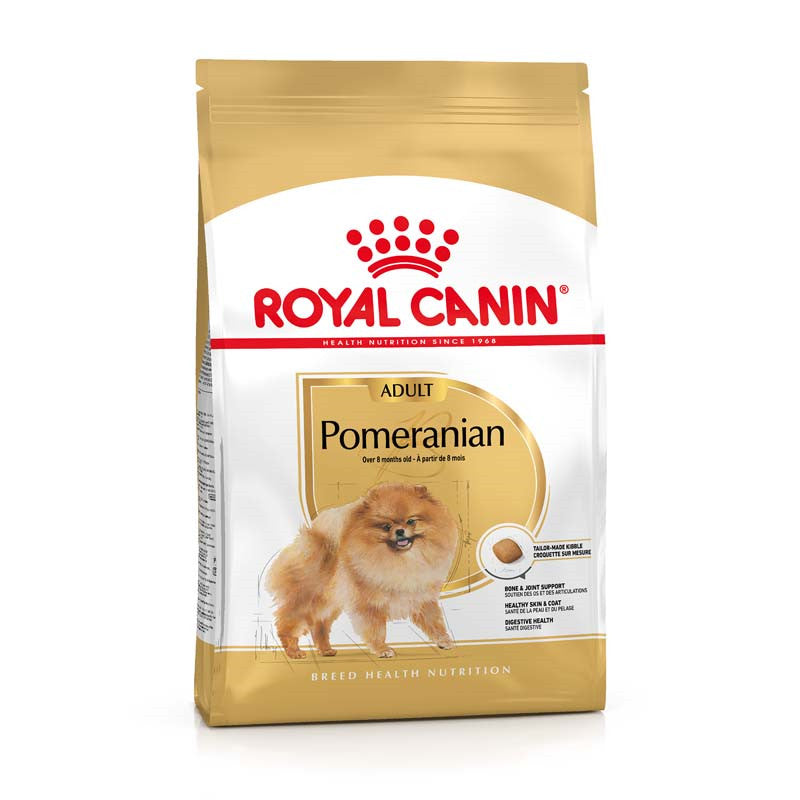 Royal Canin Hund POMERANIAN BREED ADULT Trockennahrung für ausgewachsene Zwergspitze (>8 Monate), 1.5 kg