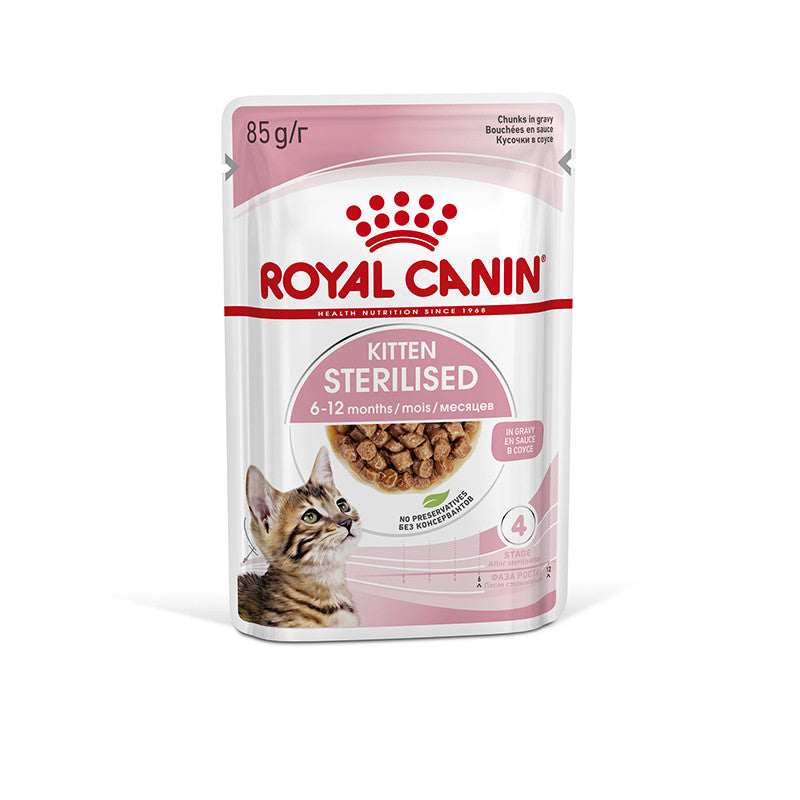 Royal Canin Katze ® Sterilised Kitten, 12 x 85 g