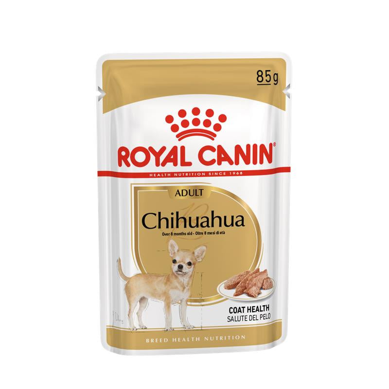 Royal Canin Hund Breed Health Nutrition Chihuahua Adult Frischebeutel, 12 x 85 g