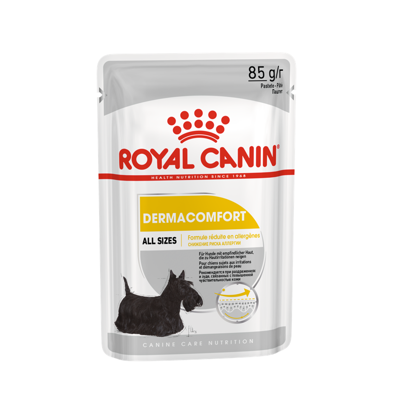 Royal Canin Hund Care Nutrition Dermacomfort All Sizes 12 x, 12 x 85 g