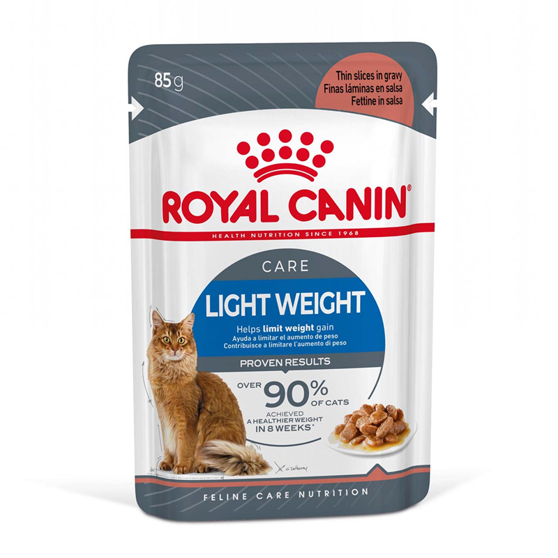 Royal Canin Katze Feline Care Nutrition Light Weight Care in Soße Frischebeutel, 12 x 85 g