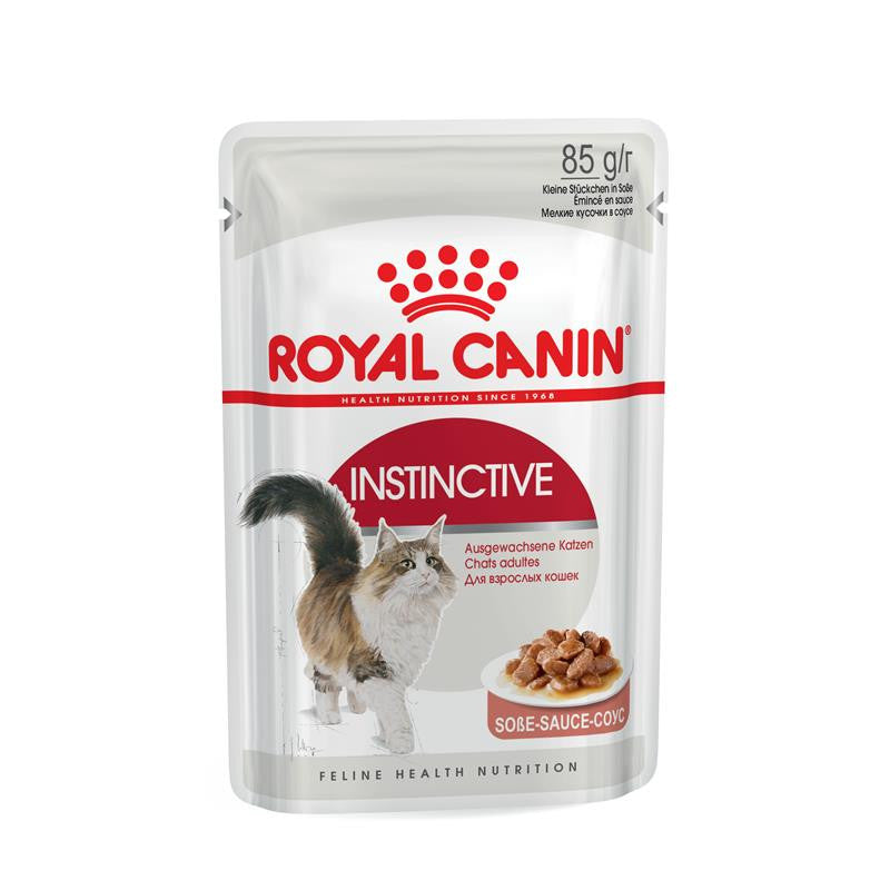 Royal Canin Katze Feline Health Nutrition Instinctive in Soße Frischebeutel, 12 x 85 g