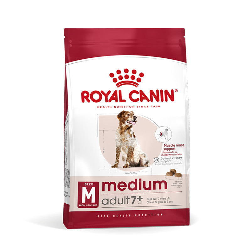 Royal Canin Hund Size Health Nutrition Medium Adult 7+, 4 kg