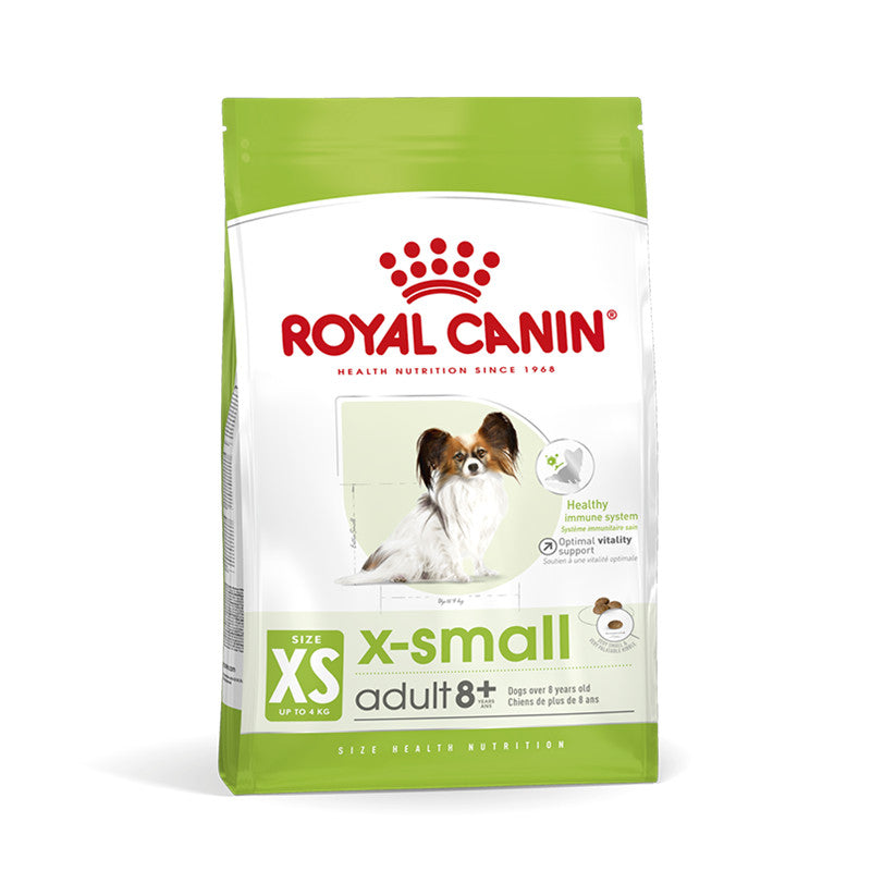 Royal Canin Hund Size Health Nutrition X-Small Adult 8+, 0.5 kg