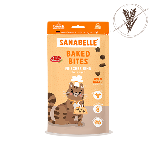Sanabelle Baked Bites Frisches Rind