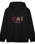 "CAT MOM" | Frauen Bio-Hoodie - Schwarz