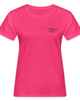 "Meow Meow" | Frauen Bio-T-Shirt - Neon Pink