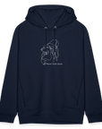 "Never walk alone!" | Frauen Bio-Hoodie - zoo.de