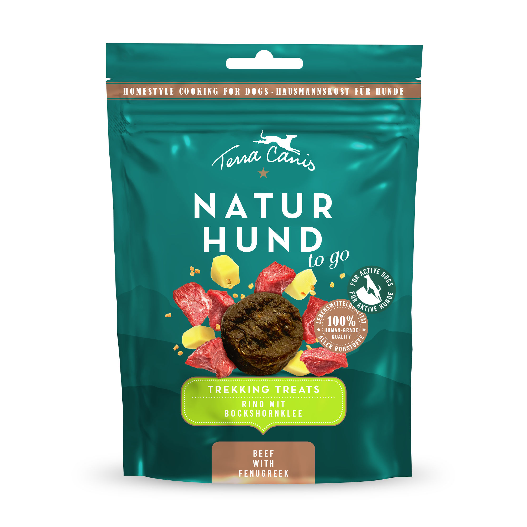Terra Canis Naturhund Trekking Treats Rind, 50 g