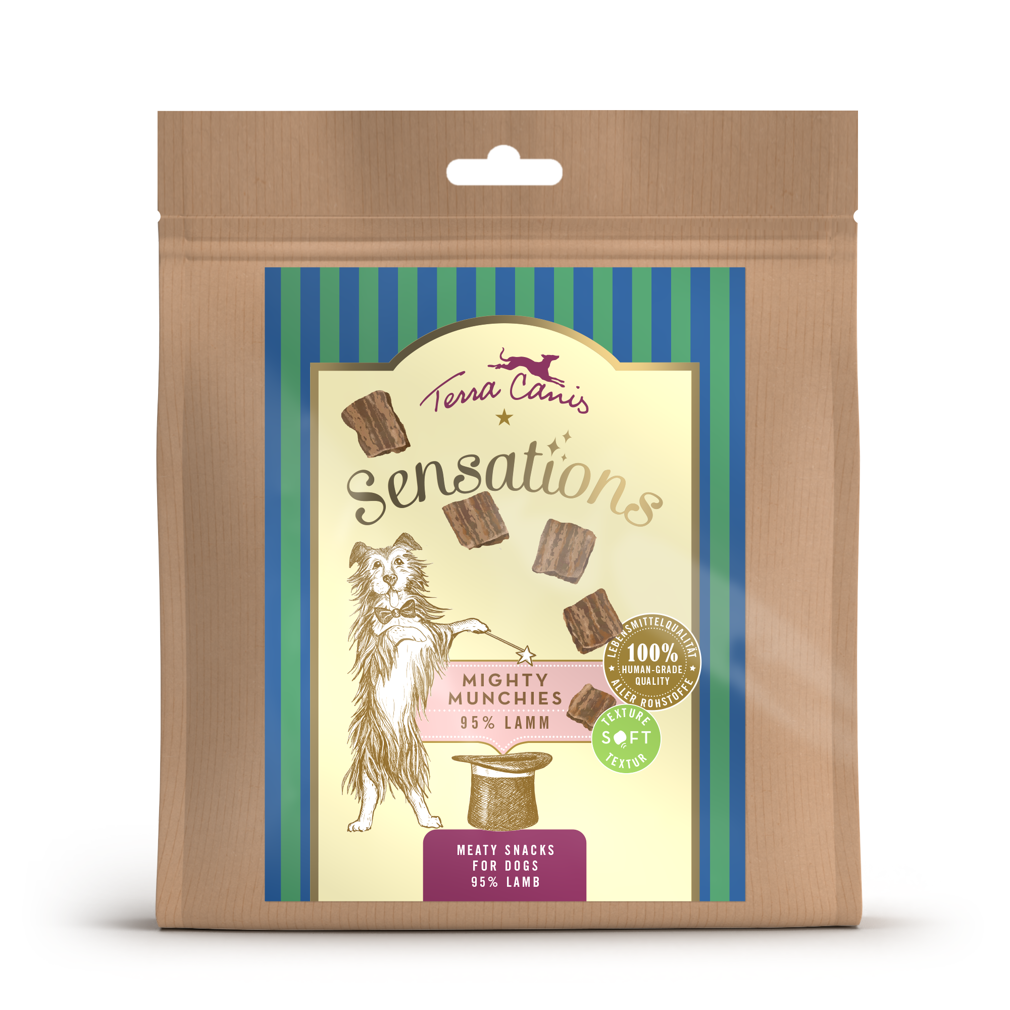 Terra Canis Sensations Mighty Munchies Lamm, 90 g