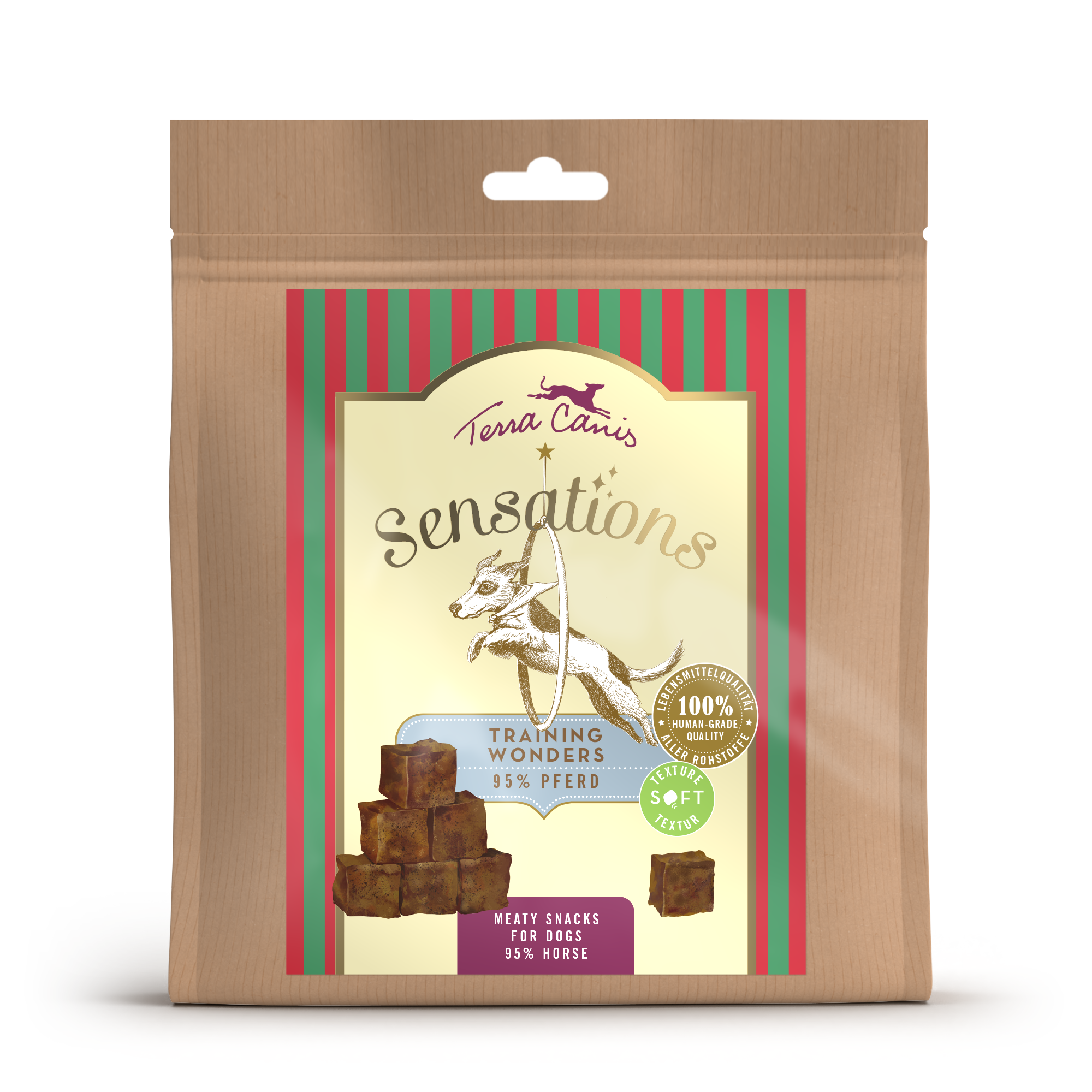 Terra Canis Sensations Training-Wonders Pferd, 90 g