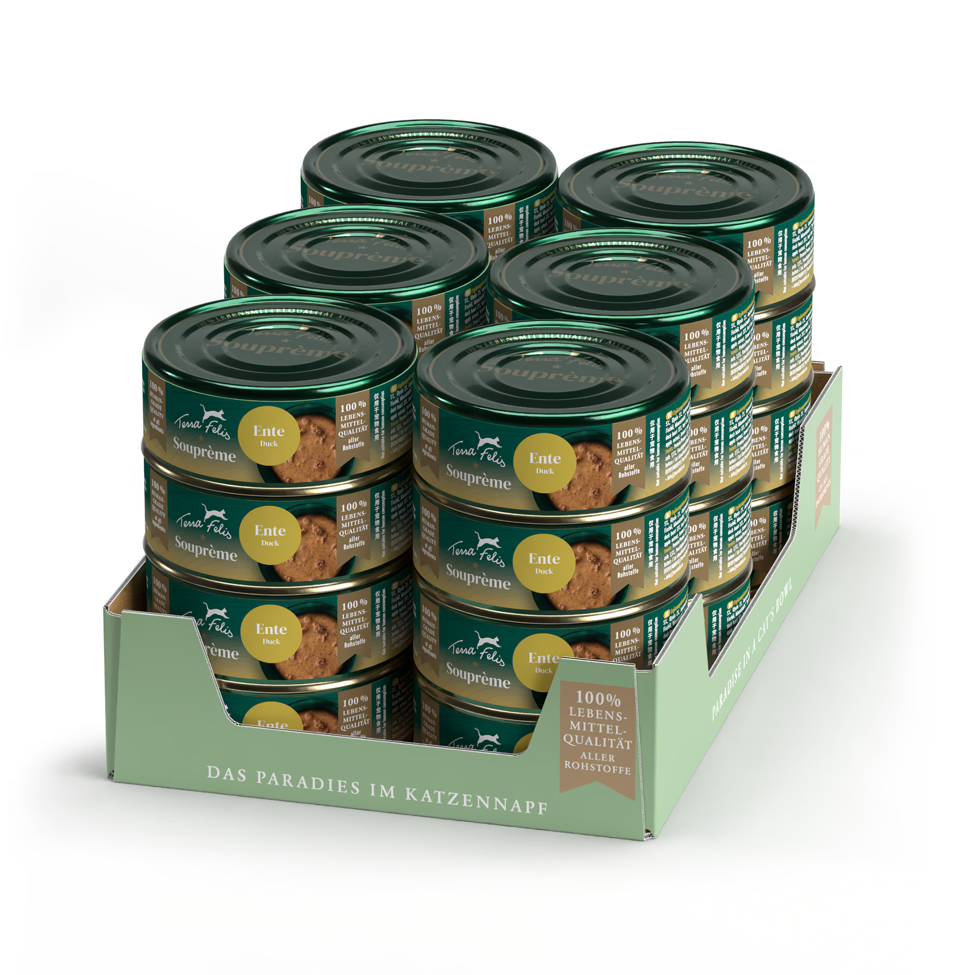 Terra Felis Souprême Ente, 24 x 70 g Packung