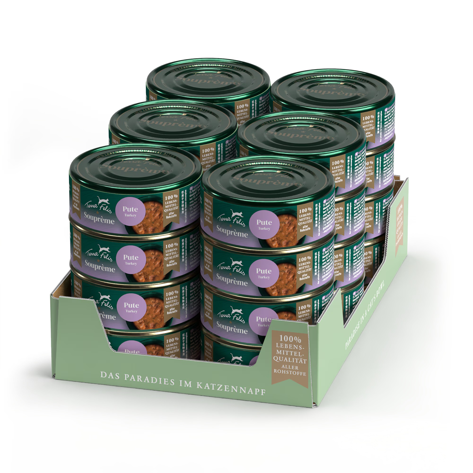 Terra Felis Souprême Pute, 24 x 70 g Packung