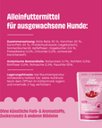 Topping mit Roter Beete, Kartoffeln und Hagebutte zoo-de
