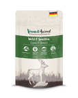 Artikel mit dem Namen Venandi Wild & Sprotten im Shop von zoo.de , dem Onlineshop für nachhaltiges Hundefutter und Katzenfutter.