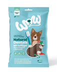 Artikel mit dem Namen WOW Natural Dentals Geflügel im Shop von zoo.de , dem Onlineshop für nachhaltiges Hundefutter und Katzenfutter.