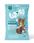 Artikel mit dem Namen WOW Natural Dentals Geflügel im Shop von zoo.de , dem Onlineshop für nachhaltiges Hundefutter und Katzenfutter.