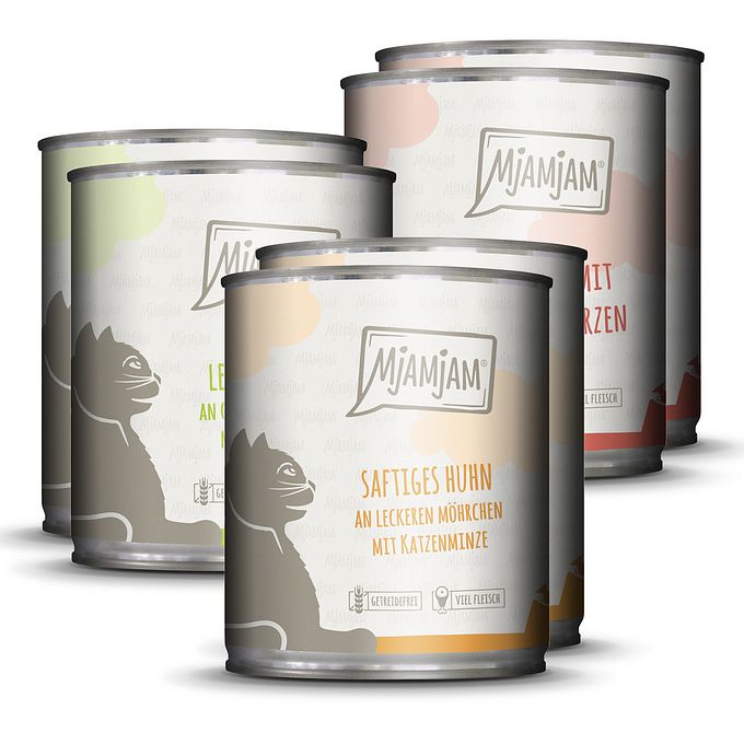 MjAMjAM Mixpaket I Huhn, Rind, Herzen
