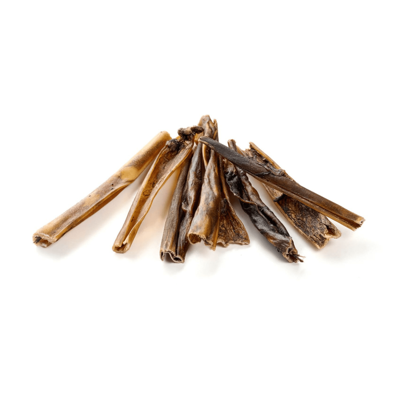 zooVital rolled deer skin dog chew treats, natural dried antler alternative for strong chewers