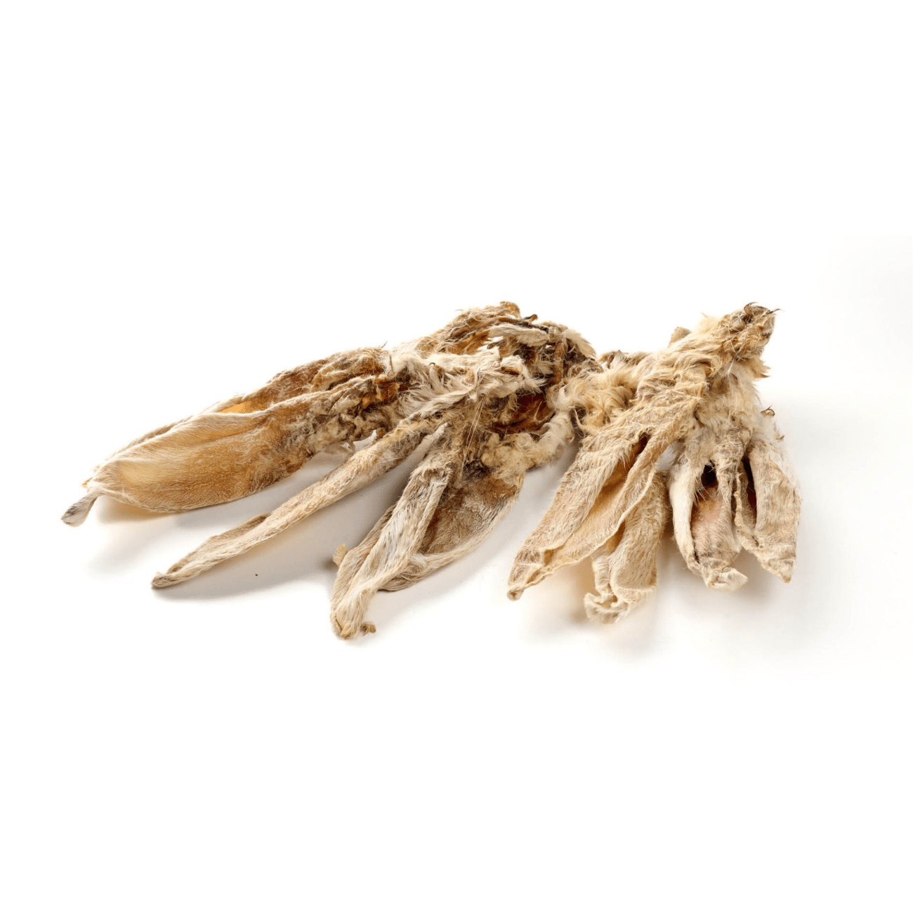 zooVital Kaninchen-Ohren mit Fell getrocknete Kausnacks für Hunde