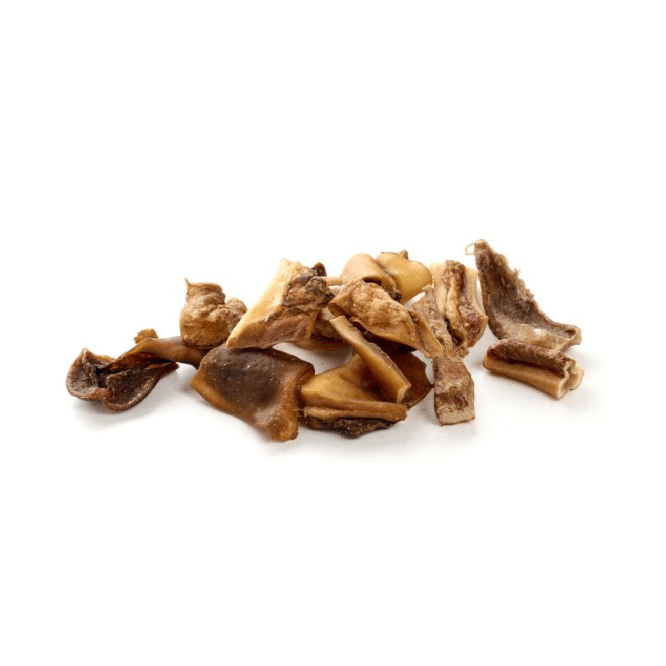 zooVital Rinder-Kopfhaut 100% natural dried cow skin dog chew snack for strong chewers