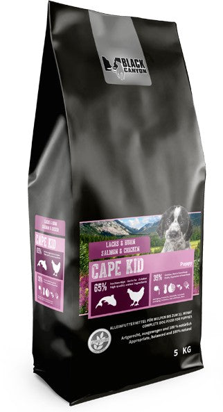 Artikel mit dem Namen Black Canyon Cape Kid im Shop von zoo.de , dem Onlineshop für nachhaltiges Hundefutter und Katzenfutter.