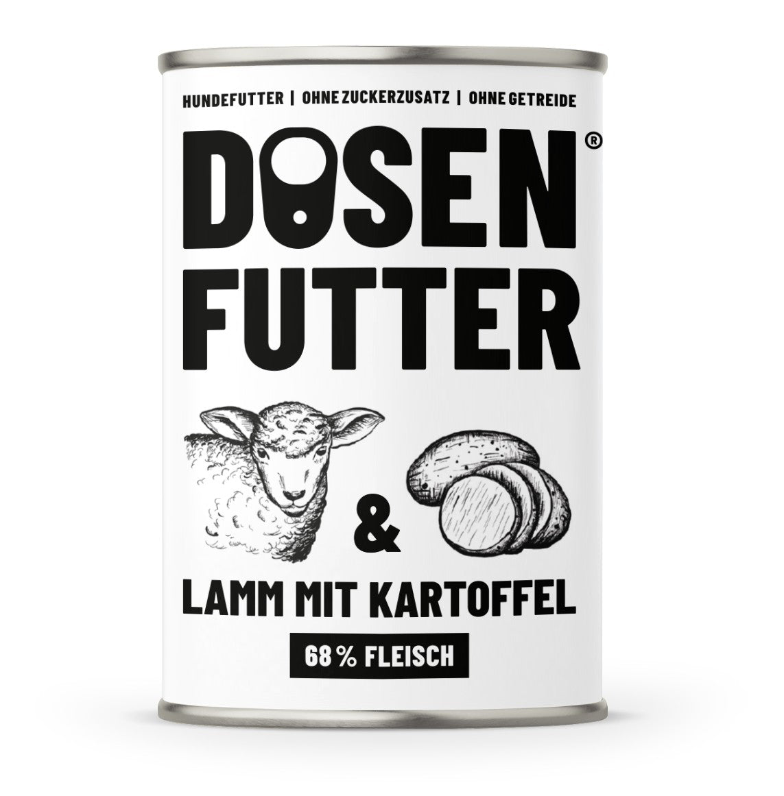 Artikel mit dem Namen Schnauze&amp;Co Dosenfutter Lamm mit Kartoffel für Hunde im Shop von zoo.de , dem Onlineshop für nachhaltiges Hundefutter und Katzenfutter.