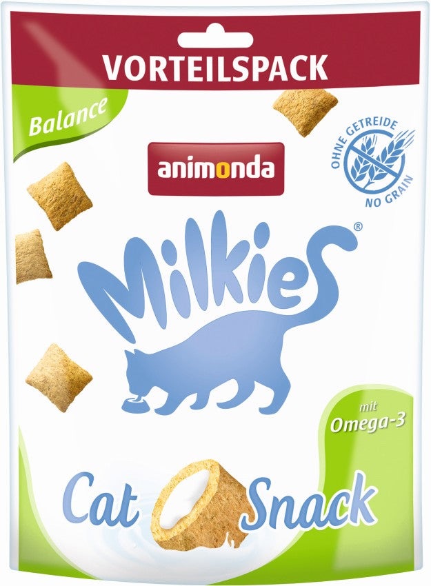 Artikel mit dem Namen Animonda Snack Milkie Knusperkissen Balance im Shop von zoo.de , dem Onlineshop für nachhaltiges Hundefutter und Katzenfutter.
