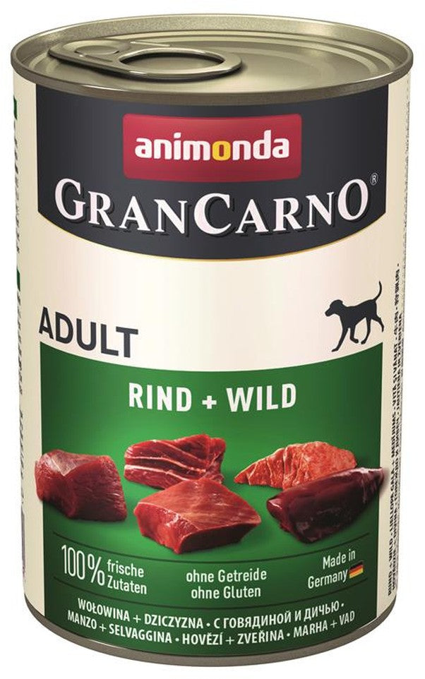 Animonda Dog GranCarno Adult Rind & Wild - zoo.de