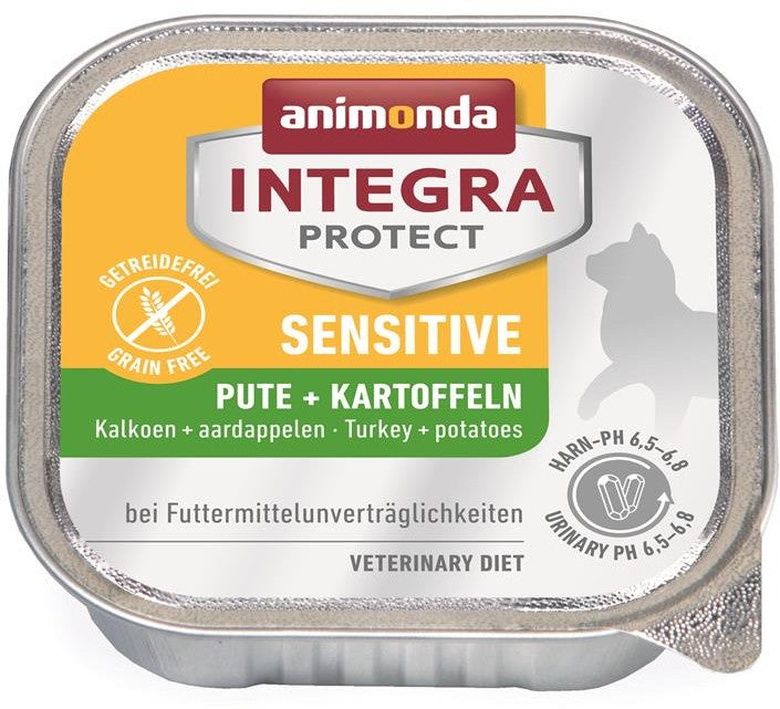 Artikel mit dem Namen Animonda Cat Integra Protect Sensitiv mit Pute &amp; Kartoffeln im Shop von zoo.de , dem Onlineshop für nachhaltiges Hundefutter und Katzenfutter.