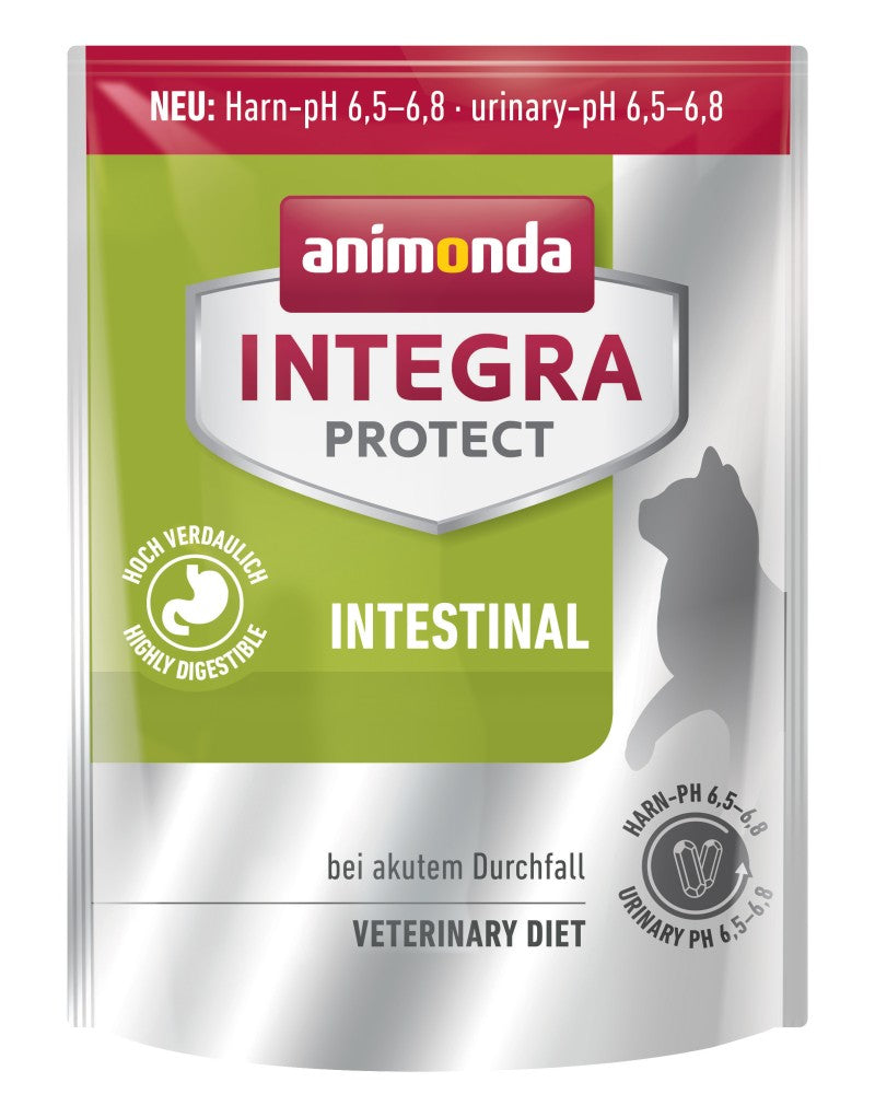 Artikel mit dem Namen Animonda Cat Trocken Integra Protect Intestinal im Shop von zoo.de , dem Onlineshop für nachhaltiges Hundefutter und Katzenfutter.