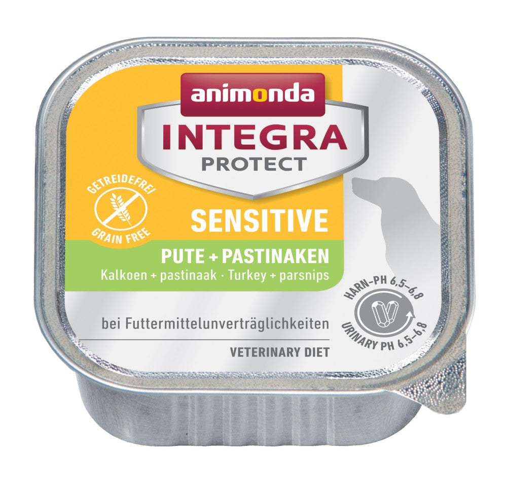 Artikel mit dem Namen Animonda Dog Integra Protect Sensitiv Pute im Shop von zoo.de , dem Onlineshop für nachhaltiges Hundefutter und Katzenfutter.
