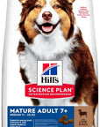 Artikel mit dem Namen Hills Science Plan Hund Mature Adult 7+ Medium Lamm & Reis im Shop von zoo.de , dem Onlineshop für nachhaltiges Hundefutter und Katzenfutter.