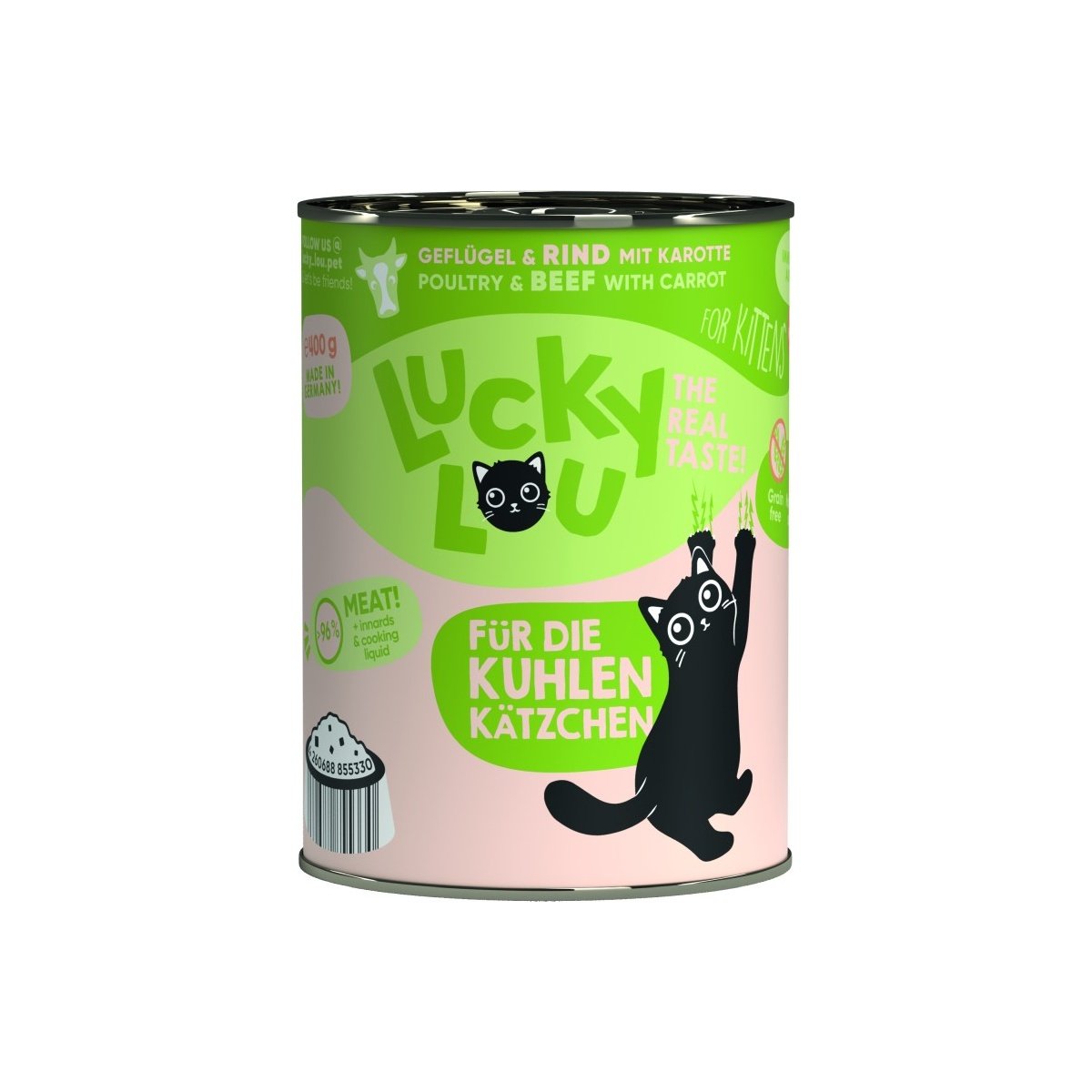Lucky Lou Lifestage Kitten Geflügel + Rind - zoo.de