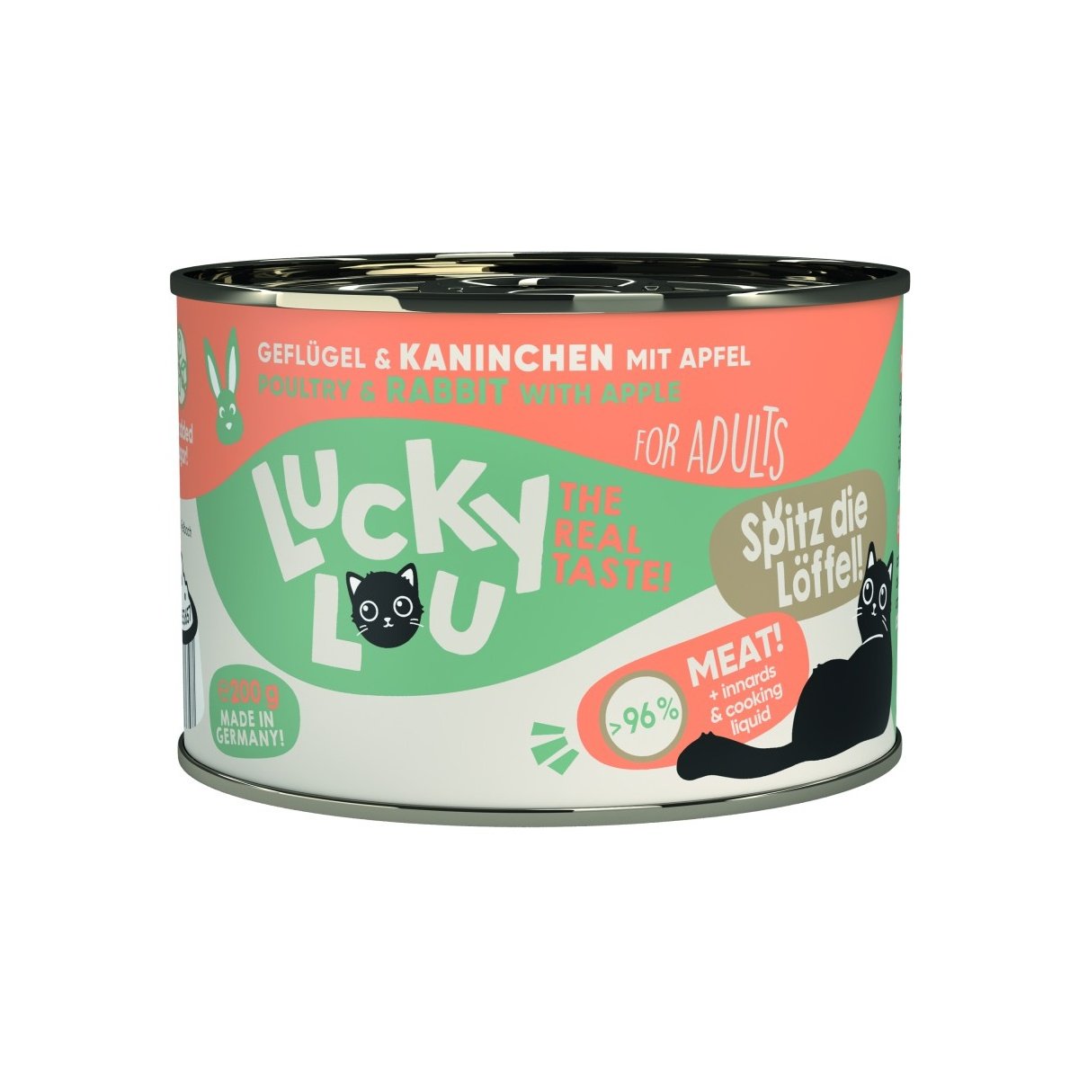 Artikel mit dem Namen Lucky Lou Lifestage Adult Geflügel + Kaninchen im Shop von zoo.de , dem Onlineshop für nachhaltiges Hundefutter und Katzenfutter.