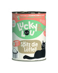 Artikel mit dem Namen Lucky Lou Lifestage Adult Geflügel + Kaninchen im Shop von zoo.de , dem Onlineshop für nachhaltiges Hundefutter und Katzenfutter.